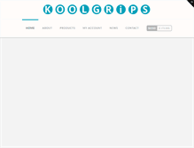 Tablet Screenshot of koolgrips.com